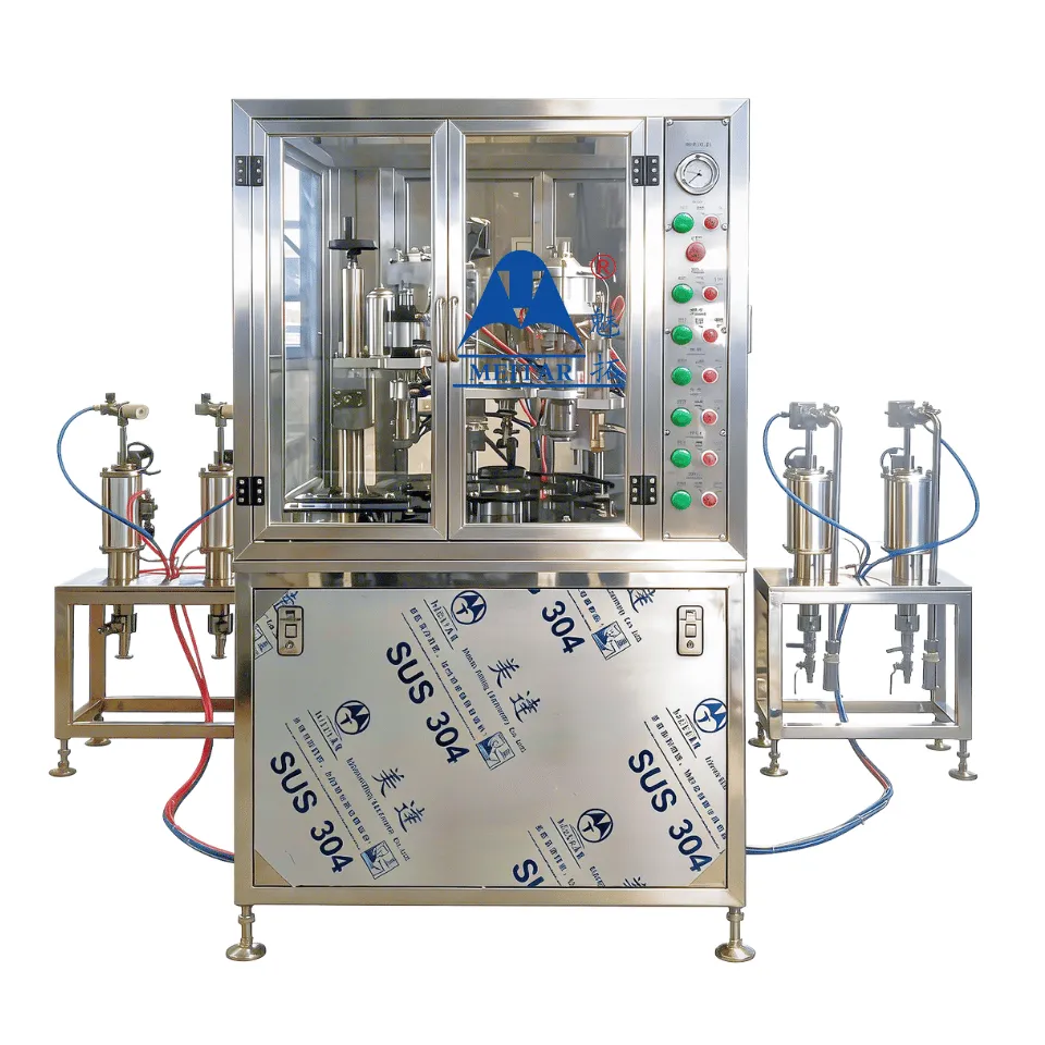 MEITAR QGQ750-B Monobloc Aerosol Filling Machine